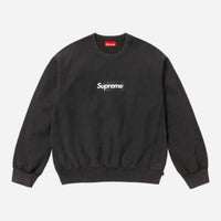 Supreme Washed Box Logo Crewneck