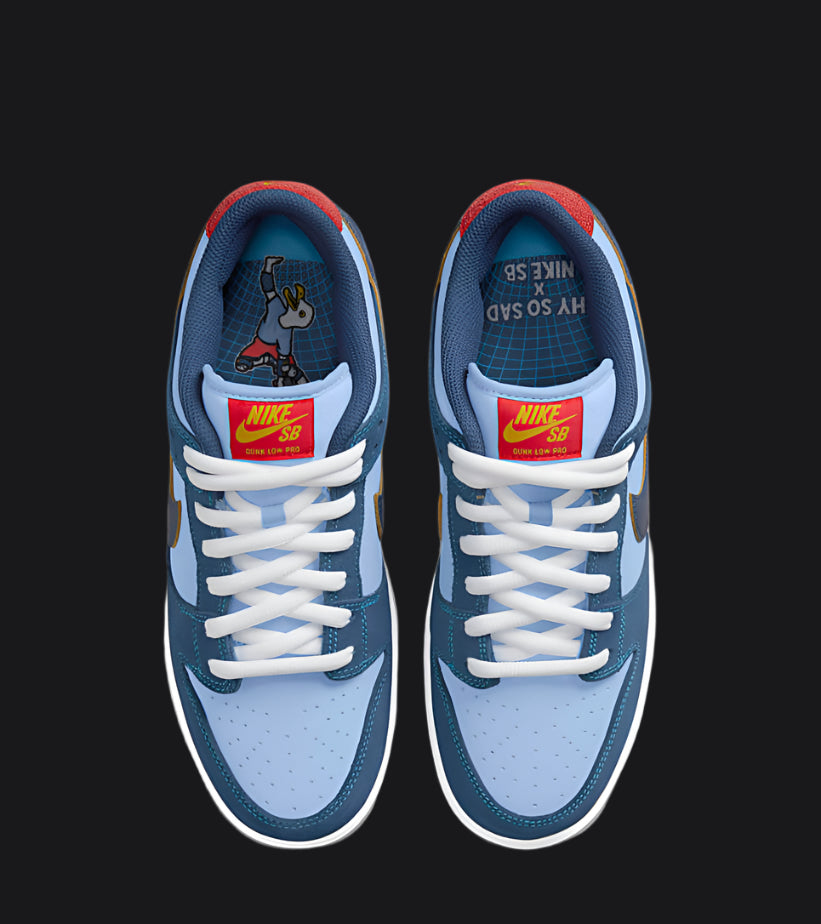 Nike SB Dunk Low “Why So Sad?” | DX5549-400 | $189.99 | $159.99 | $339.99 | Shoes | Marching Dogs