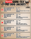 Supreme GORE-TEX Dog Jacket