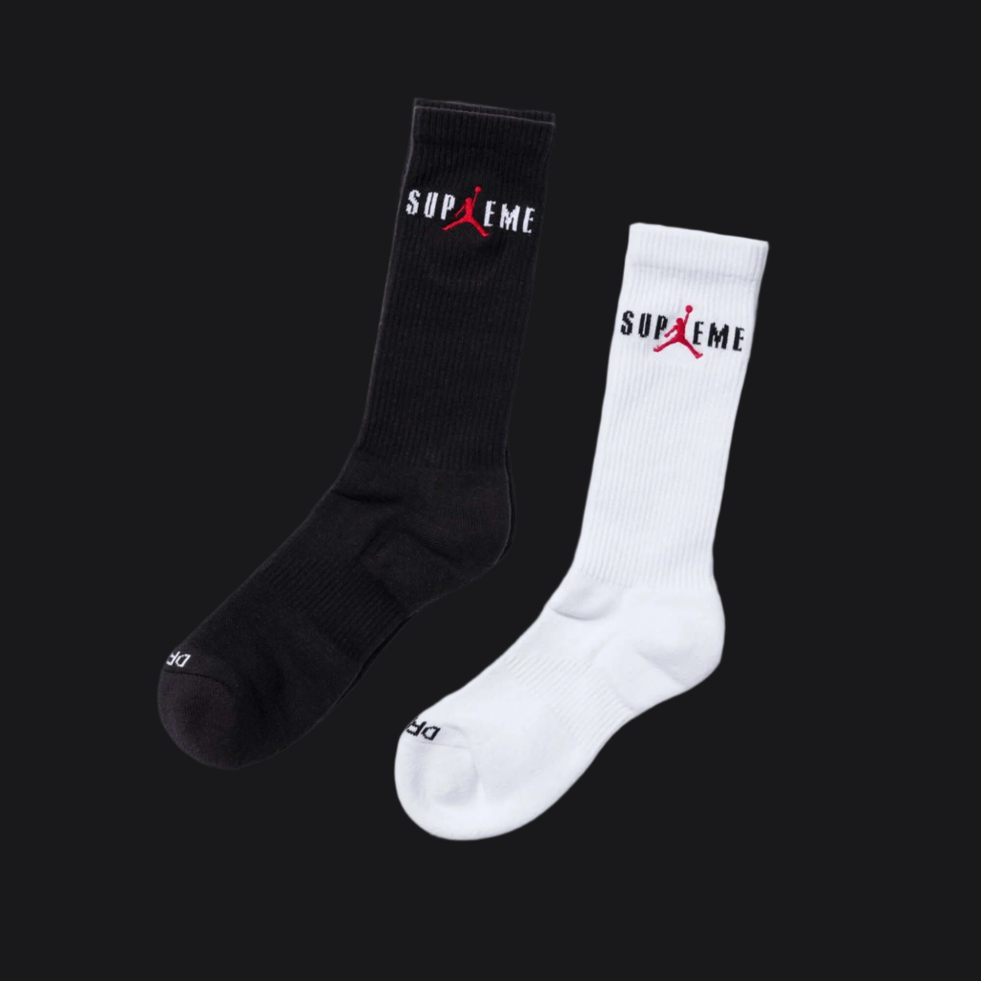 Supreme x Jordan ‘Crew Socks’ (2 pack)