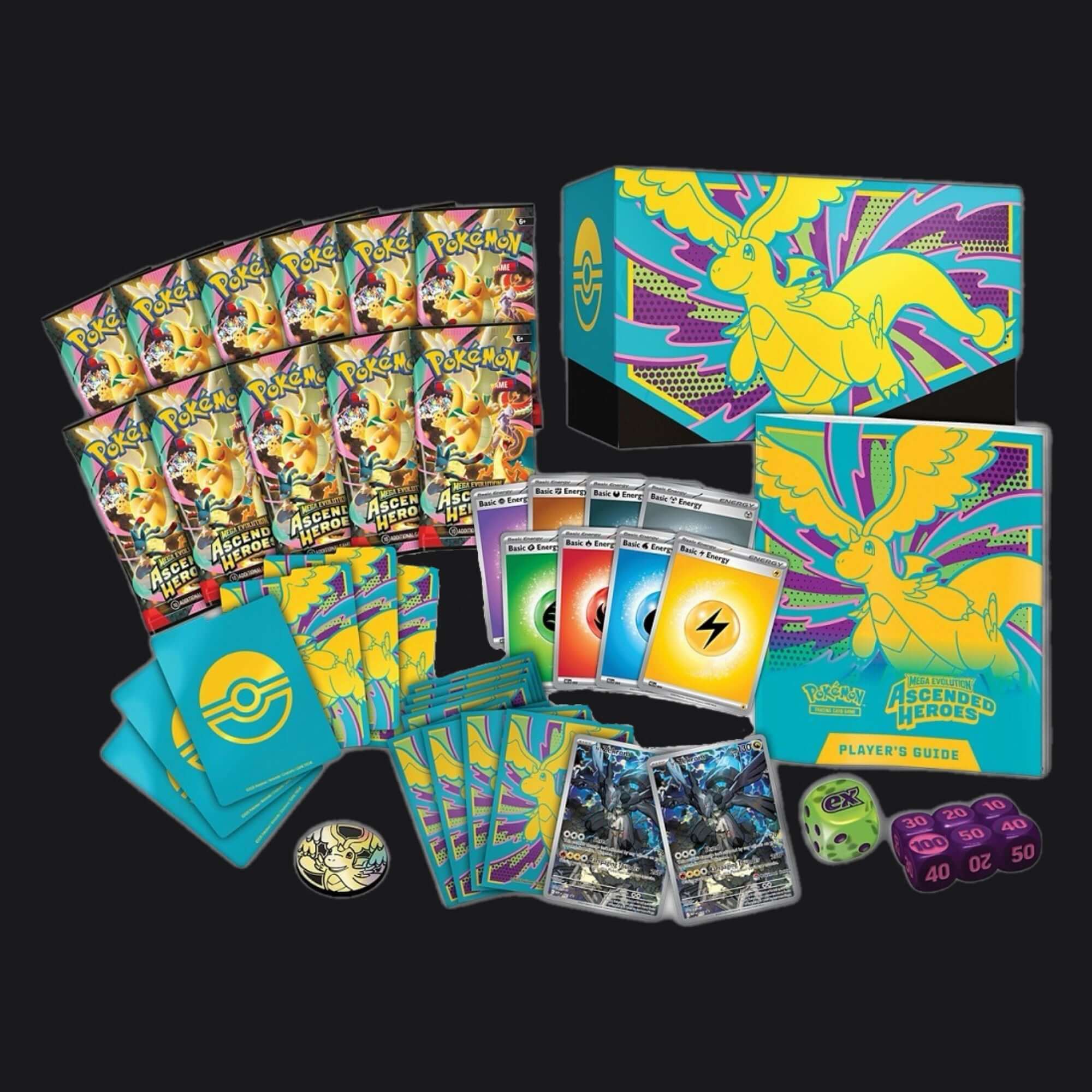 Pokémon Mega Evolution-Ascended Heroes Pokémon Center Elite Trainer Box