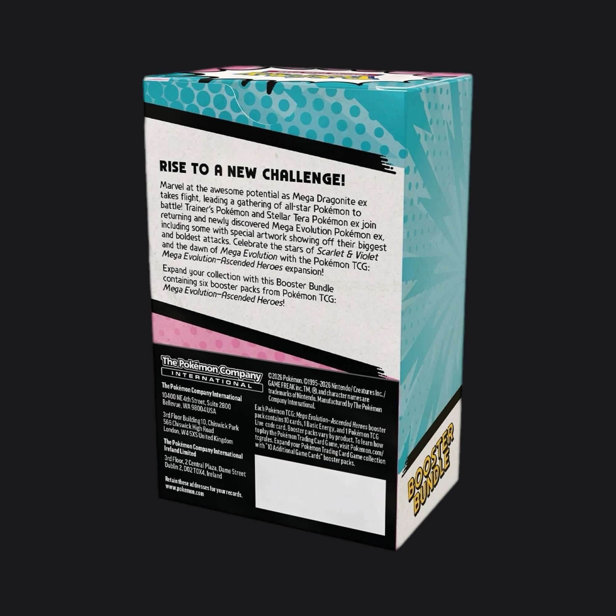 Pokémon Mega Evolution-Ascended Heroes Booster Bundle (6 Packs)