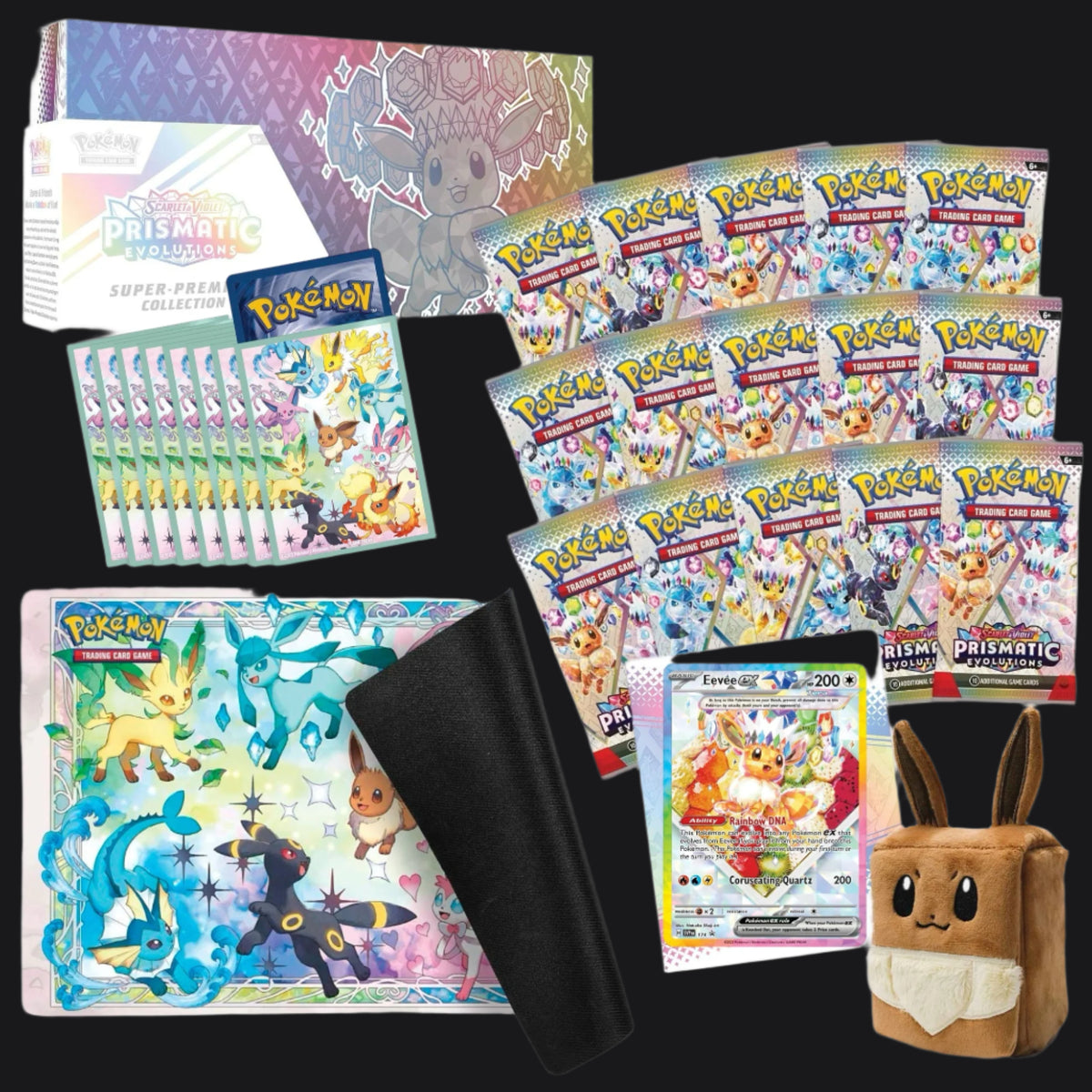 Pokémon Scarlet & Violet-Prismatic Evolutions Super-Premium Collection