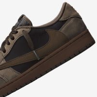 Travis Scott x Air Jordan 1 Low OG "Velvet Brown”