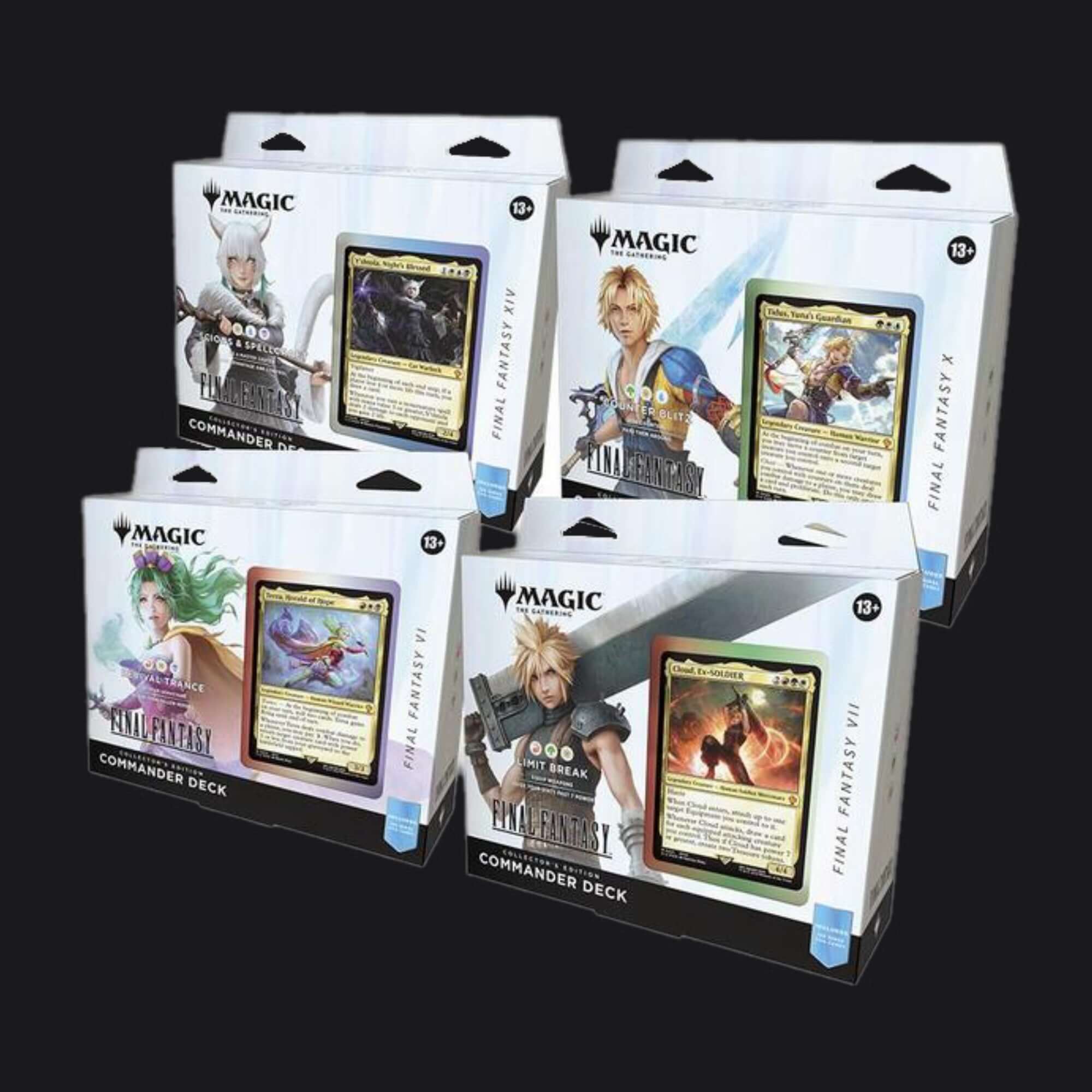 FINAL FANTASY Commander Deck Display (Collector's Edition) - Commander: FINAL FANTASY (FIC)