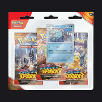 Pokémon Surging Sparks 3 Pack Blisters