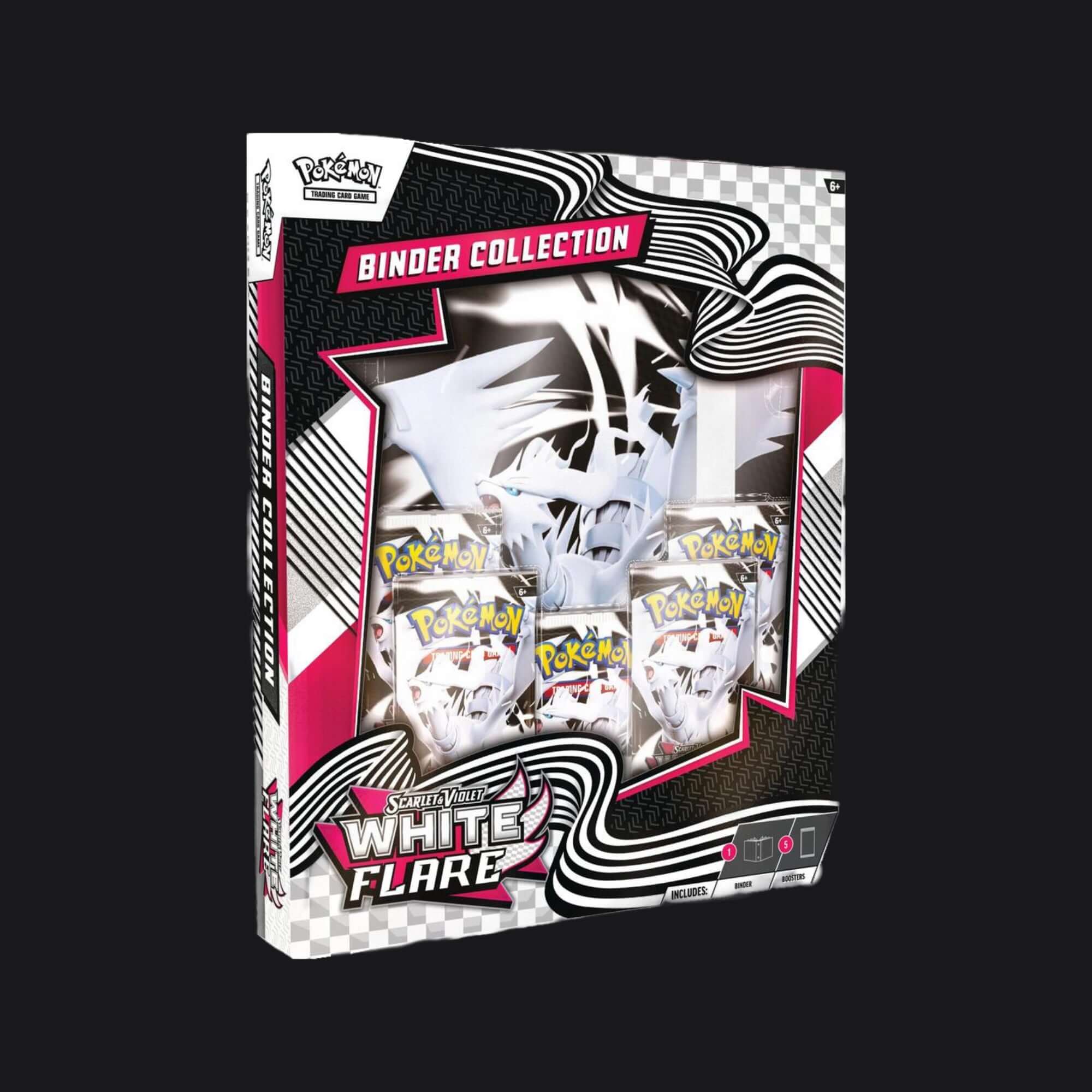 Pokémon Scarlet & Violet White Flare Binder Collection