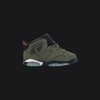 Travis Scott x Air Jordan 6 Retro "Olive" (TD)