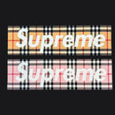 Supreme x Burberry Box Logo Sticker