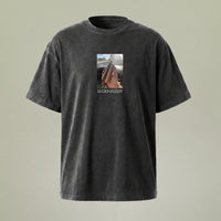 HOC 10YR 'LUCKY GLIZZY' - Unisex Vintage Mineral Washed T-Shirt