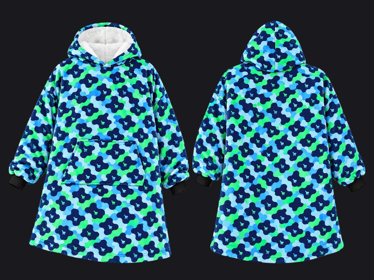 HOC CAMO - Women's Hooded Blanket