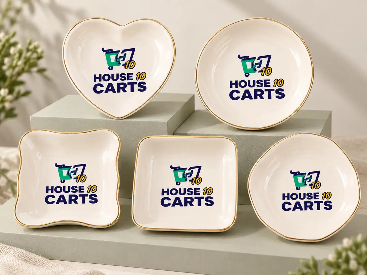 HOC 10YR - Ceramic Trinket Trays