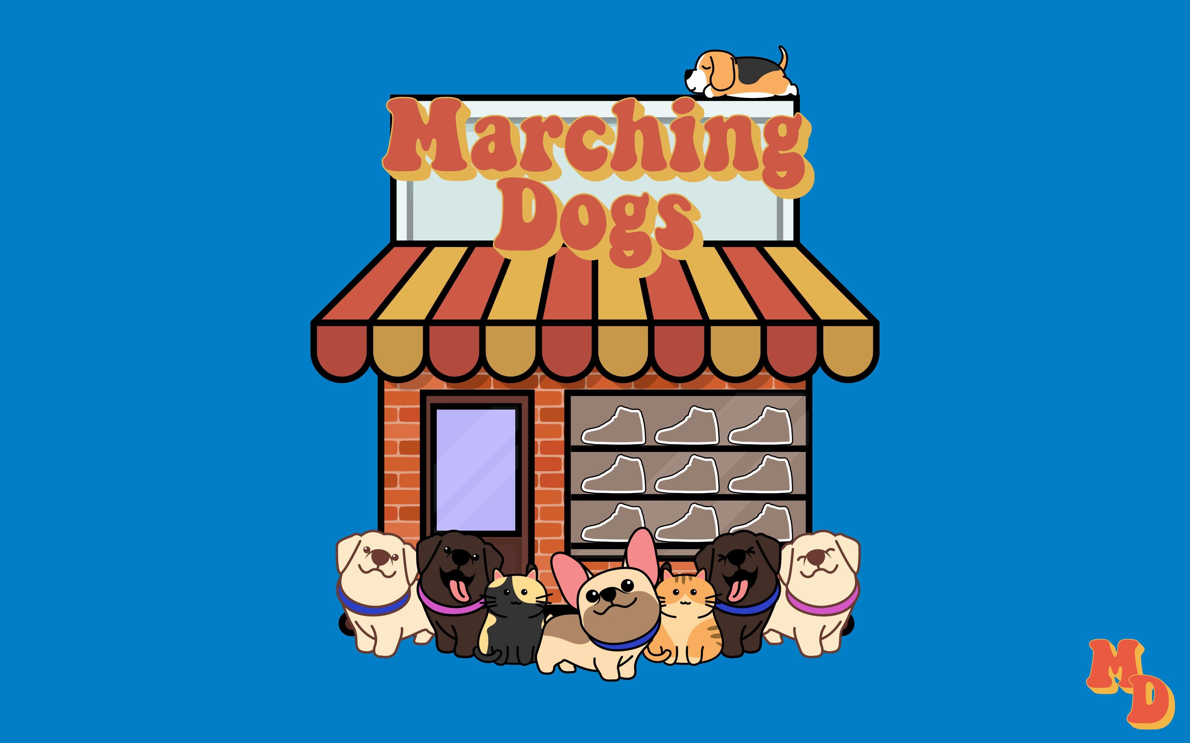 Marching Dogs - Your Trusted Source for Authentic Limited Collectibles